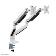 NeoMounts NM-D750DWHITE Monitor Arm Desk Mount - For Two 10-32" Monitor Screens Monitor Arm Desk Mount NeoMounts
