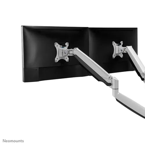 NeoMounts NM-D750DWHITE Monitor Arm Desk Mount - For Two 10-32" Monitor Screens Monitor Arm Desk Mount NeoMounts