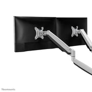 NeoMounts NM-D750DWHITE Monitor Arm Desk Mount - For Two 10-32" Monitor Screens Monitor Arm Desk Mount NeoMounts