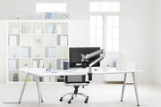 NeoMounts NM-D750SILVER Monitor Arm Desk Mount - For 10-32" Monitor Screen Monitor Arm Desk Mount NeoMounts