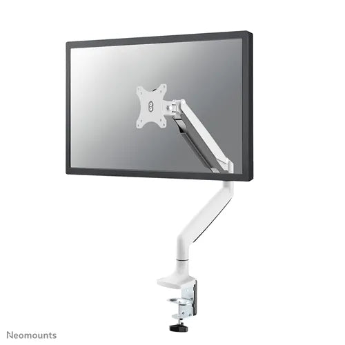 NeoMounts 10"-32" Single Monitor Arm Desk Mount | NM-D750WHITE Monitor Arm Desk Mount NeoMounts