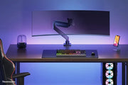 Neomounts 10"-49" LCD Desk Arm Gas Spring Mount | NM-D775BLACKPLUS Monitor Arm Desk Mount NeoMounts