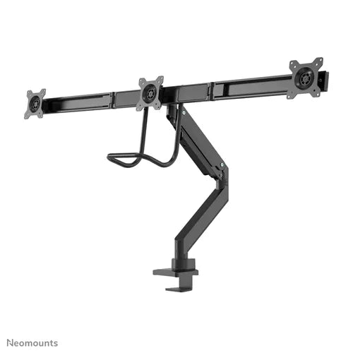 Neomounts 17"-27" Dual Monitor Arm Desk Mount | NM-D775DX3BLACK Monitor Arm Desk Mount NeoMounts