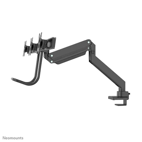 Neomounts 17"-27" Dual Monitor Arm Desk Mount | NM-D775DX3BLACK Monitor Arm Desk Mount NeoMounts