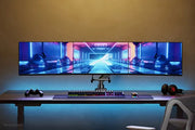 Neomounts 17"-27" Dual Monitor Arm Desk Mount | NM-D775DX3BLACK Monitor Arm Desk Mount NeoMounts