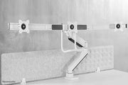 Neomounts NM-D775DX3WHITE 17-27" Monitor Arm Desk Mount Monitor Arm Desk Mount NeoMounts