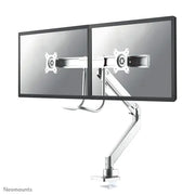 Neomounts NM-D775DXWHITE 10-32" Monitor Arm Desk Mount Monitor Arm Desk Mount NeoMounts