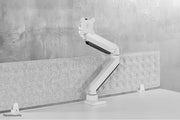 Neomounts 10" - 49" Monitor Arm Desk Mount for Curved Screens | NM-D775WHITEPLUS Monitor Arm Desk Mount NeoMounts