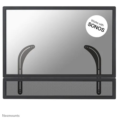 NeoMounts NM-USP100BLACK Soundbar Wall Mount Wall Mount Bracket NeoMounts