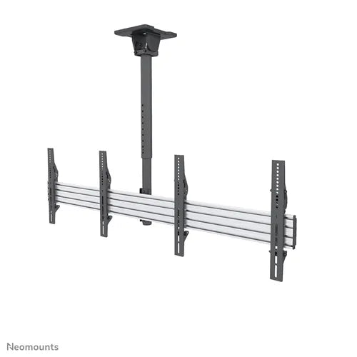 Neomounts NMPRO-CMB2 32"-55"/65", 114 cm Pole Dual Ceiling Menu Board Mount Ceiling Mount Bracket NeoMounts