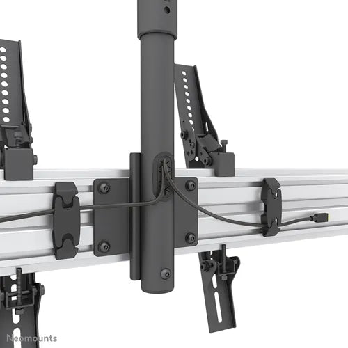 Neomounts NMPRO-CMB2 32"-55"/65", 114 cm Pole Dual Ceiling Menu Board Mount Ceiling Mount Bracket NeoMounts
