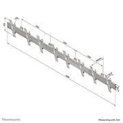 Neomounts NMPRO-WMB4 32"-55"/65" Menu Board Wall Mount Wall Mount Bracket NeoMounts