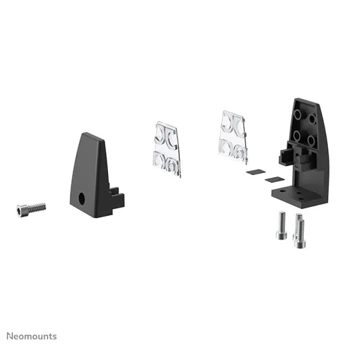 NeoMounts NS-CLMP25BLACK Desk Clamp Set (2 pcs) Mounting Accessory NeoMounts