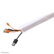 NeoMounts NS-CS200WHITE Cable Sock - White Mounting Accessory NeoMounts