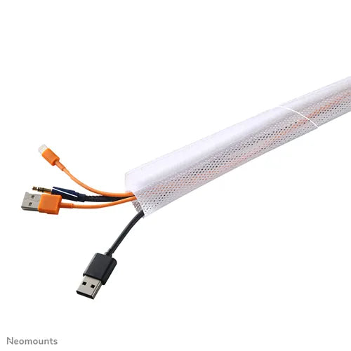 NeoMounts NS-CS200WHITE Cable Sock - White Mounting Accessory NeoMounts