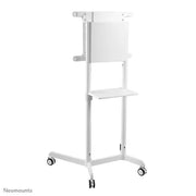 Neomounts 37" - 70" Monitor/TV Floor Stand/Trolley | NS-M1250WHITE Mobile Trolley NeoMounts