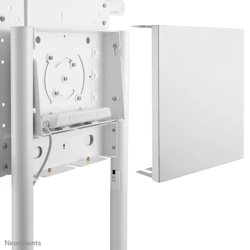 Neomounts 37" - 70" Monitor/TV Floor Stand/Trolley | NS-M1250WHITE Mobile Trolley NeoMounts