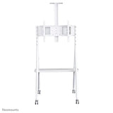 NeoMounts NS-M1500WHITE Rolling Floor Stand - For 32-65" Screen
