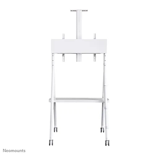 NeoMounts NS-M1500WHITE Rolling Floor Stand - For 32-65" Screen Mobile Trolley NeoMounts