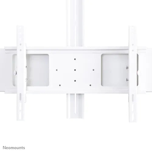 NeoMounts NS-M1500WHITE Rolling Floor Stand - For 32-65" Screen Mobile Trolley NeoMounts