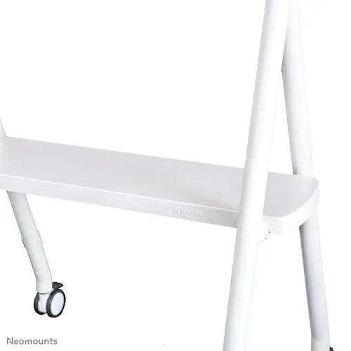 NeoMounts NS-M1500WHITE Rolling Floor Stand - For 32-65" Screen Mobile Trolley NeoMounts