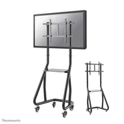 Neomounts 32" - 80" Monitor/TV Floor Stand/Trolley | NS-M3600BLACK Mobile Trolley NeoMounts