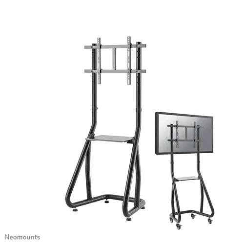 Neomounts 32" - 80" Monitor/TV Floor Stand/Trolley | NS-M3600BLACK Mobile Trolley NeoMounts