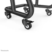 Neomounts 32" - 80" Monitor/TV Floor Stand/Trolley | NS-M3600BLACK Mobile Trolley NeoMounts