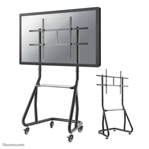 Neomounts 60" - 100" Display Trolley | NS-M3800BLACK Mobile Trolley NeoMounts