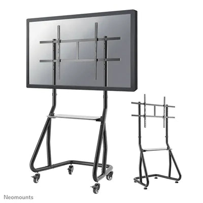 Neomounts 60" - 100" Display Trolley | NS-M3800BLACK Large Flat Screen Display Trolley NeoMounts
