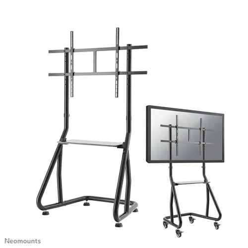 Neomounts 60" - 100" Display Trolley | NS-M3800BLACK Mobile Trolley NeoMounts