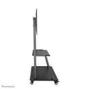 Neomounts 60" - 105" Monitor/TV Floor Stand/Trolley | NS-M4000BLACK Mobile Trolley NeoMounts