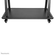 Neomounts 60" - 105" Monitor/TV Floor Stand/Trolley | NS-M4000BLACK Mobile Trolley NeoMounts