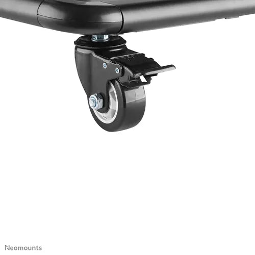 Neomounts 60" - 105" Monitor/TV Floor Stand/Trolley | NS-M4000BLACK Mobile Trolley NeoMounts