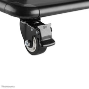 Neomounts 60" - 105" Monitor/TV Floor Stand/Trolley | NS-M4000BLACK Mobile Trolley NeoMounts