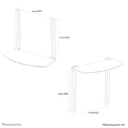 NeoMounts NS-SHELF100 Mediaplayer Holder Mounting Accessory NeoMounts