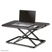 Neomounts NS-WS050BLACK Sit-Stand Workstation - Black Table Stand NeoMounts