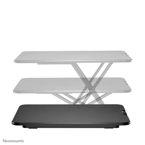 Neomounts NS-WS050BLACK Sit-Stand Workstation - Black Table Stand NeoMounts