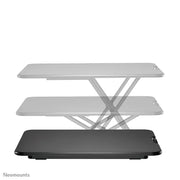 Neomounts NS-WS050BLACK Sit-Stand Workstation - Black Table Stand NeoMounts