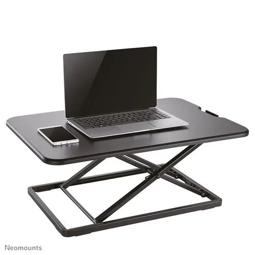 Neomounts NS-WS050BLACK Sit-Stand Workstation - Black Table Stand NeoMounts