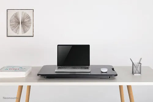 Neomounts NS-WS050BLACK Sit-Stand Workstation - Black Table Stand NeoMounts
