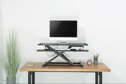 NeoMounts NS-WS300BLACK Sit-Stand Workstation Table Stand NeoMounts