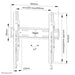 Neomounts WL30S-850BL14 32-65" Select Screen Wall Mount Bracket