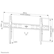 Neomounts 43" - 98" TV Wall Mount | WL30S-850BL18 Wall Mount Bracket NeoMounts