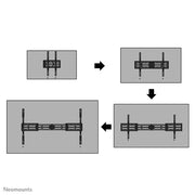 Neomounts 55" - 110" Screen Wall Mount Bracket | WL30S-950BL19 Wall Mount Bracket NeoMounts