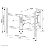 Neomounts 40" - 65" Screen Wall Mount Bracket | WL40-550BL16 Wall Mount Bracket NeoMounts