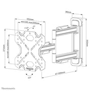 Neomounts 32"-55" Screen Wall Mount Bracket | WL40S-850BL12 Wall Mount Bracket NeoMounts