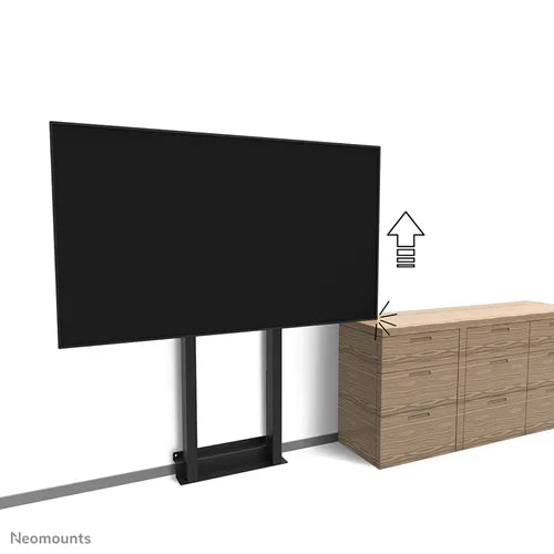 Neomounts 37"-100" Screen Floor to Wall Mount Bracket | WL55-875BL1 Floor to Wall Mount Bracket NeoMounts