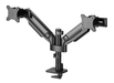 Neomounts NEXT One SL DS65S-950BL2 Dual Monitor Arm For 24"-34" Screens Monitor Arm Desk Mount NeoMounts
