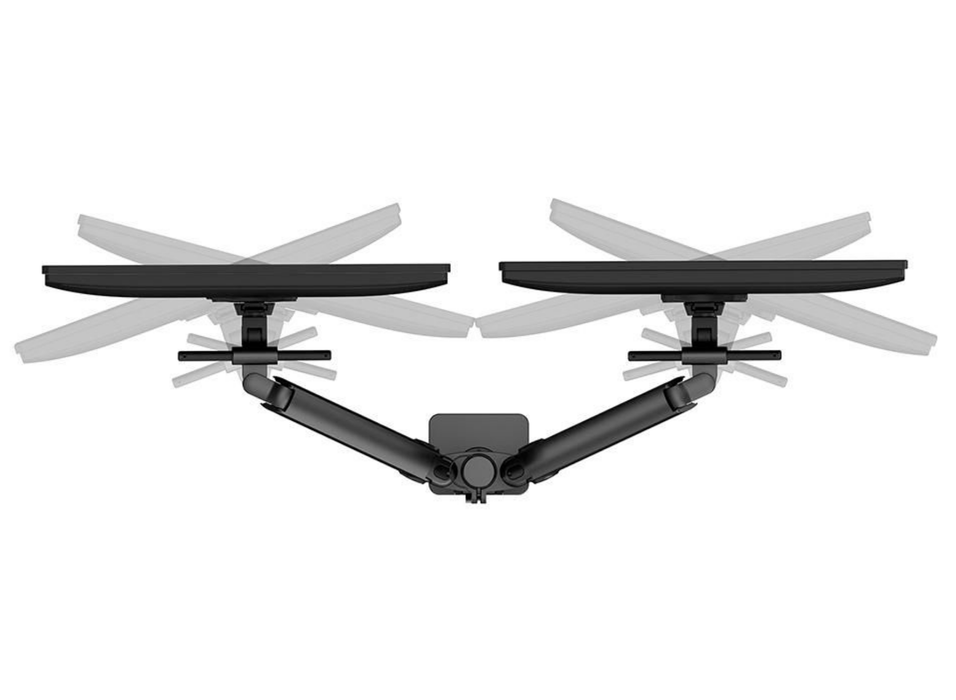 Neomounts NEXT One SL DS65S-950BL2 Dual Monitor Arm For 24"-34" Screens Monitor Arm Desk Mount NeoMounts